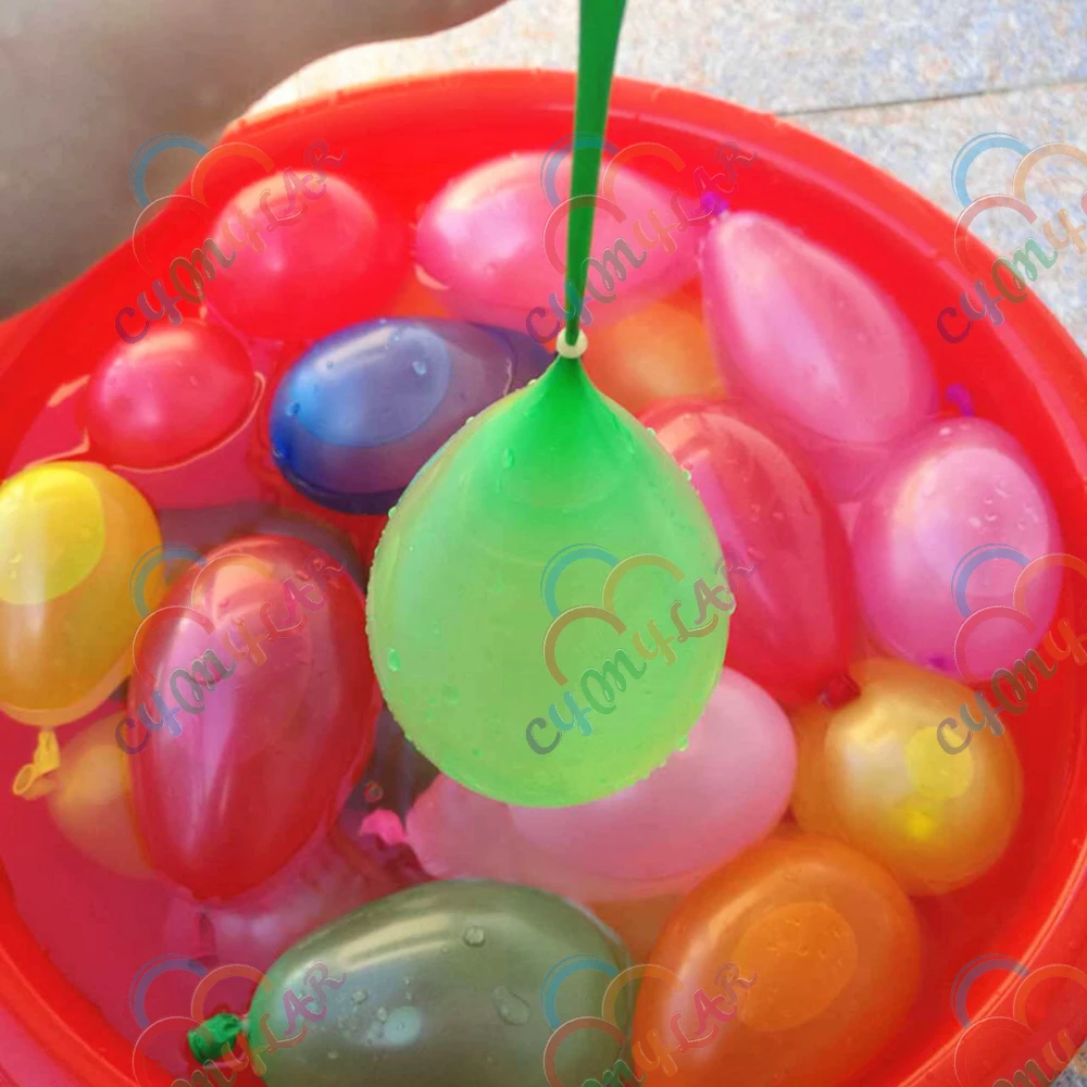 water balloon ball with timer