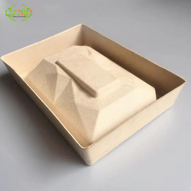 Custom Eco Friendly Molded Bamboo Pulp Packaging Buy Pulp Packaging