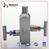 1/2"NPT Female Thread Hydraulic Block Valve 2-Valve Manifolds