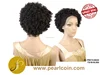 Top Selling Hot Trending Style Kinky Curl Half Side Braided Lace Front Wig