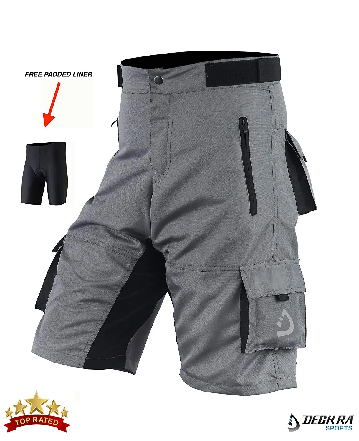 Brisk Bike MTB Shorts Model 6 Padded MTB Shorts