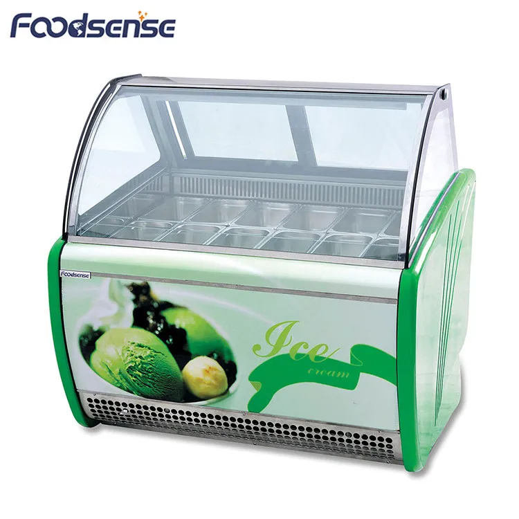 Professional Refrigeration Equipment Italian Ice Cream Display Freezer,Ice Cream Display