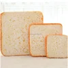 3D Printing Bread Seat Cushion Can be detachble/ Soft Plush Bread Cushion Cover With Foam for Rest