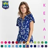 2018 Best Selling Ketai Workwear Medical Salon Uniform Unisex Multi Colors SPA Tunic Sale Item