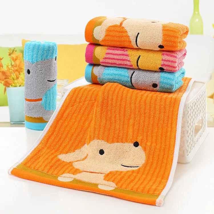 Wholesale Cotton Towel With Cartoon Dog Towel For Baby - Buy Wholesale ...
