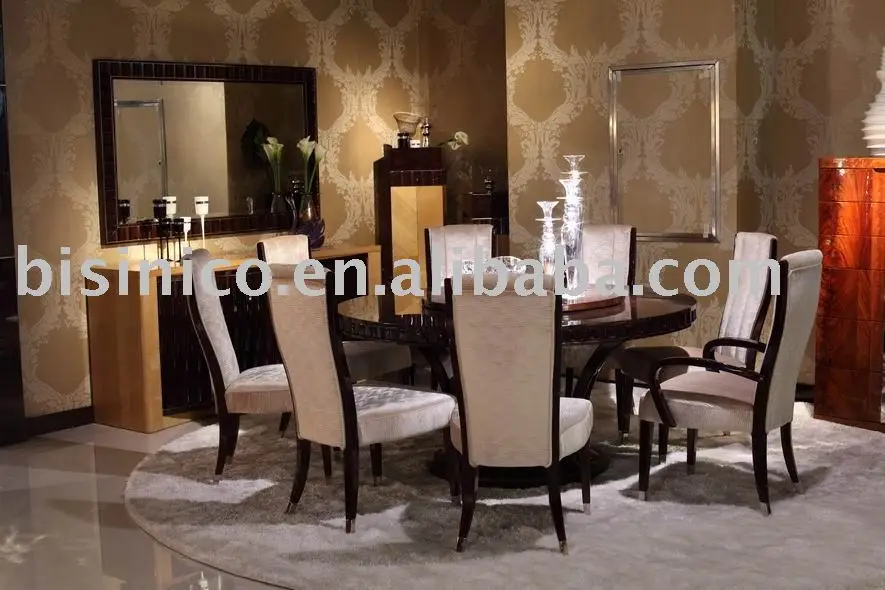 Estilo moderno juego de comedor y muebles de comedor sets para ...