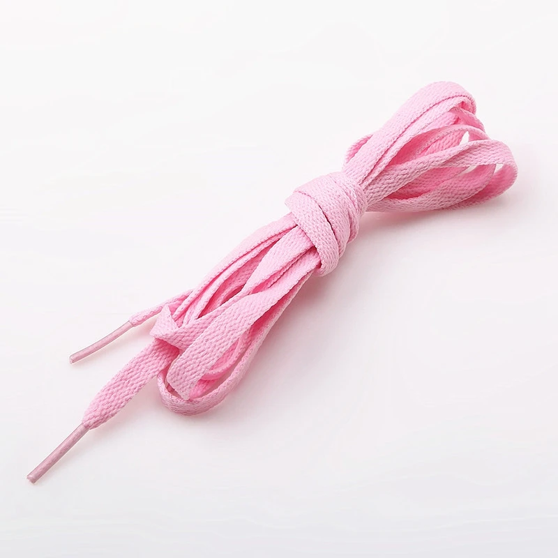 Low MOQ classic soft white flat shoe laces factory