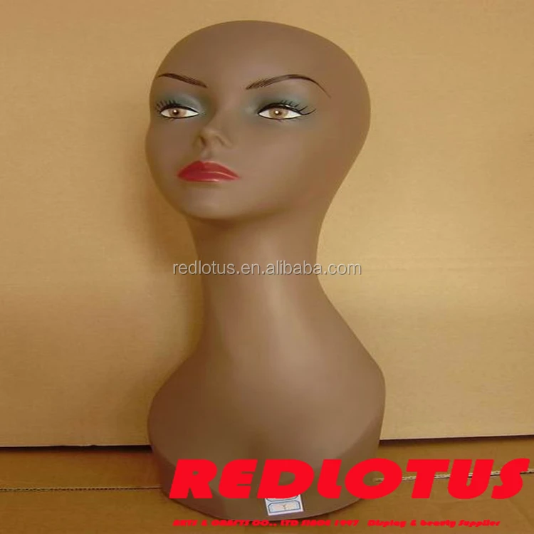 

Wholesale Popular Makeup Female Mannequin Head, White;skin