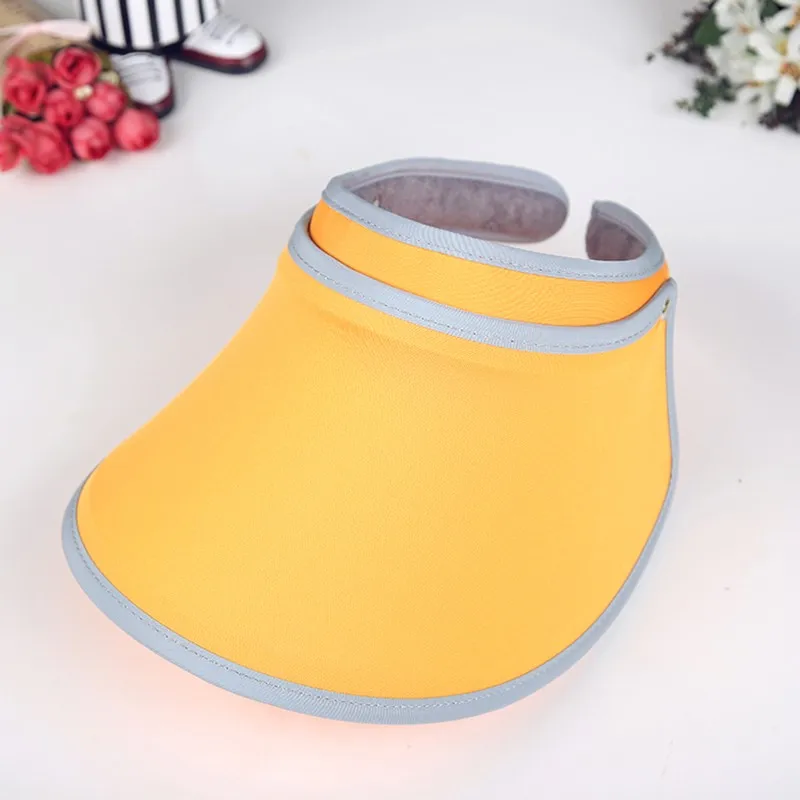 Custom Golf Visor Ladies Golf Hats Womens Big Brim Baseball Caps Big