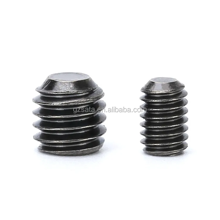 
Hex Socket Allen Drive Grub Screws & Headless Screws & Set Screws with Flat Point 