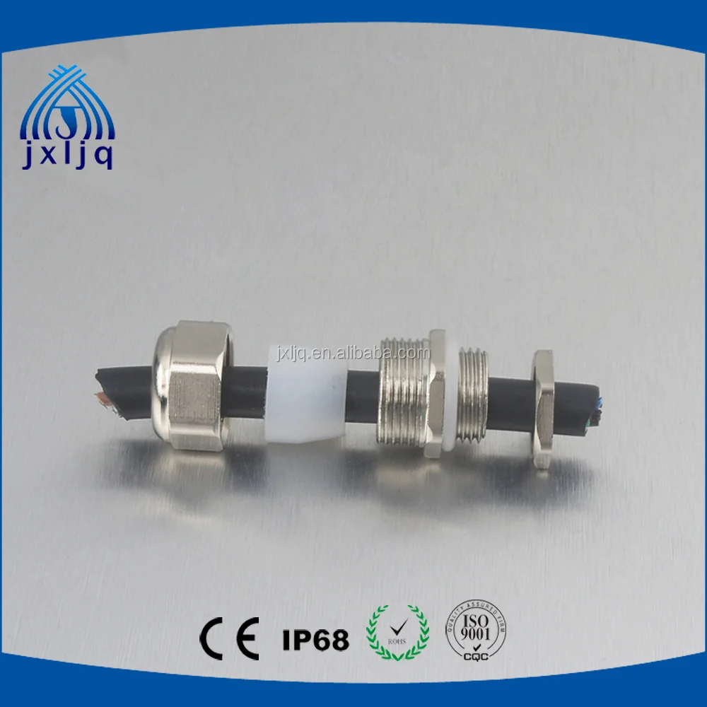 Ce Approved Silicon Rubber Insert Type Brass Cable Gland Ip68