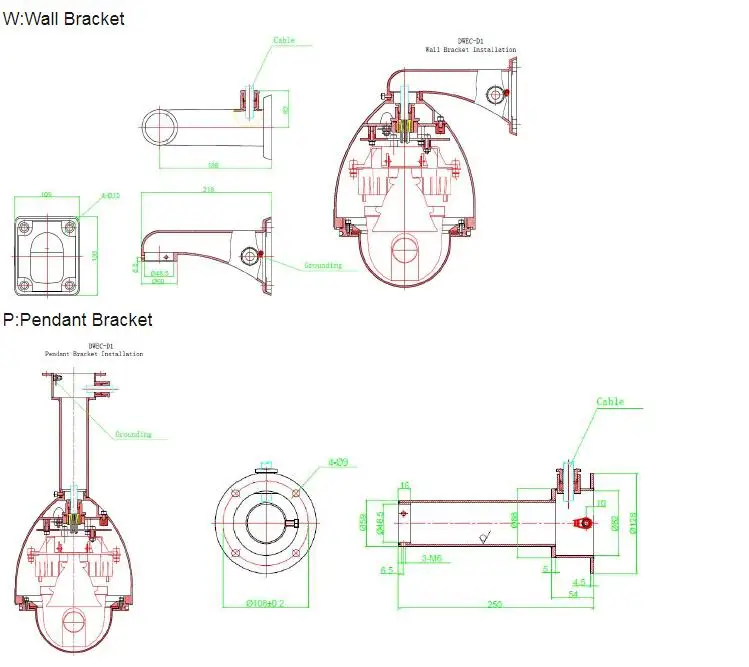 Explosion Proof Dome Camera Cctv Camera With Explosion Proof Dome ...