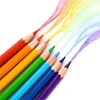 High Quality Custom LOGO oem Plastic Color Pencil for Children