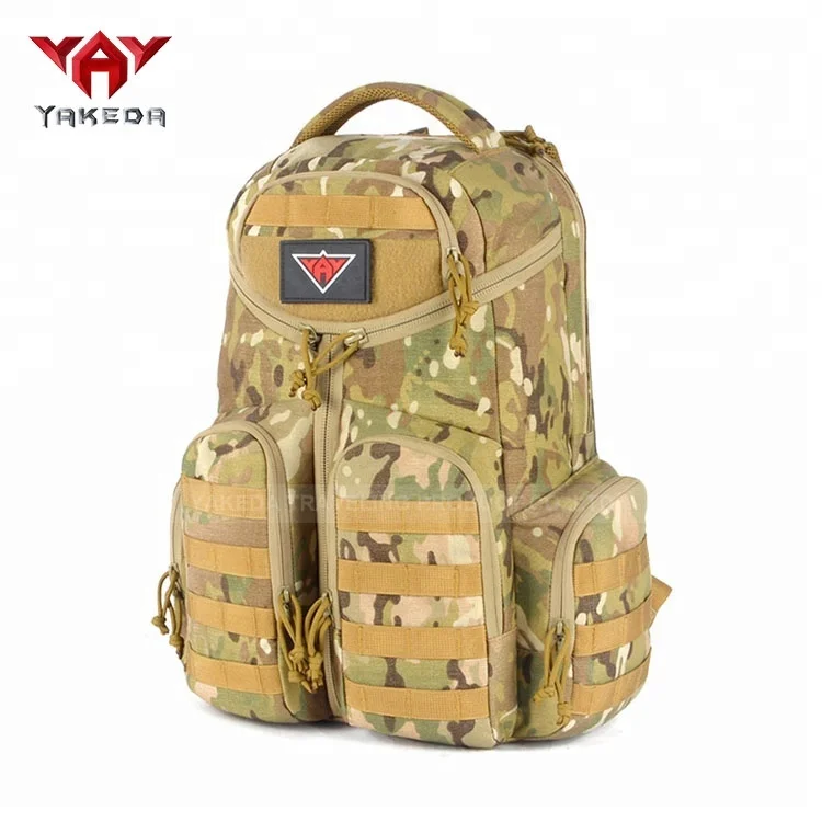 

YAKEDA 40L adjustable hunting military tactical waterproof outdoor army hiking backpack