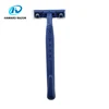 factory price plastic razor twin blade feature one time use shaving razor