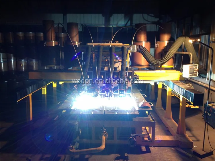 Wodon manufactured wear resistant hardfacing plate with alloy welding layer