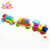 new design kids wooden train track W04A269