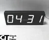 Alibaba New Product 4 Digits 2.3 Inch 4 Inch LED Digital Clock White Display