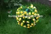 led decorative flower tree with butterfly, solar powered tree,solar light treeSOL8423