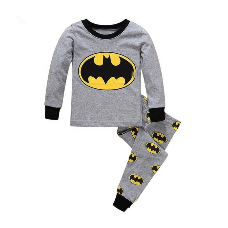 

Autumn wholesale kids pajamas set cotton carton pattern kids pyjamas for boys, N/a