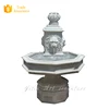 Marble Wall Mounted Indoor Water Fountain With Lion Head
