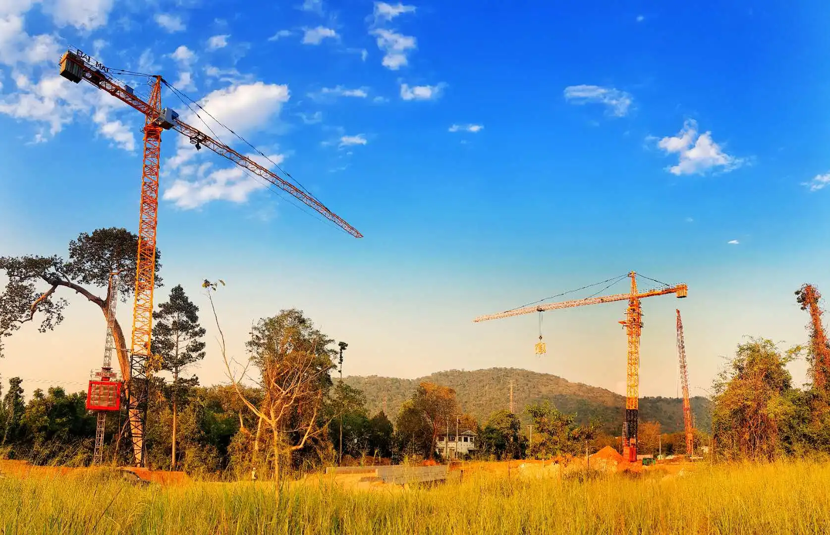 
Chinese QTZ100 8 ton Topkit Tower Crane TC6013 Hammer Head 