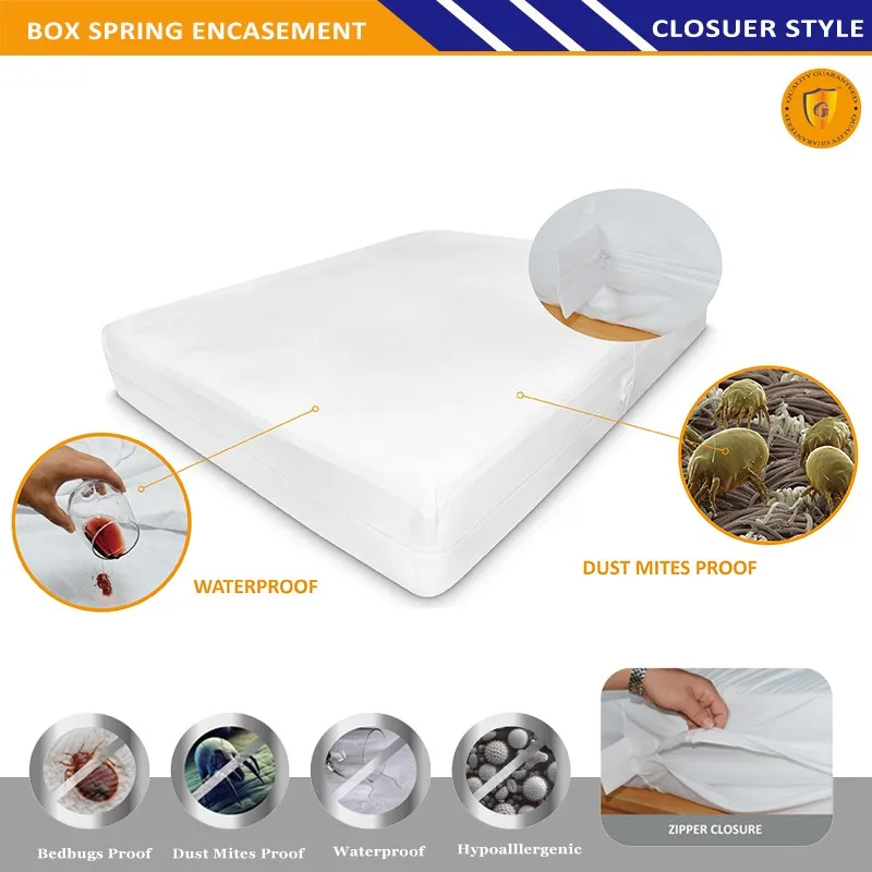 Wholesale Bed Bug Allergy Relief Zippered Mattress Cover Buy Mattress Coverwaterproof 2606