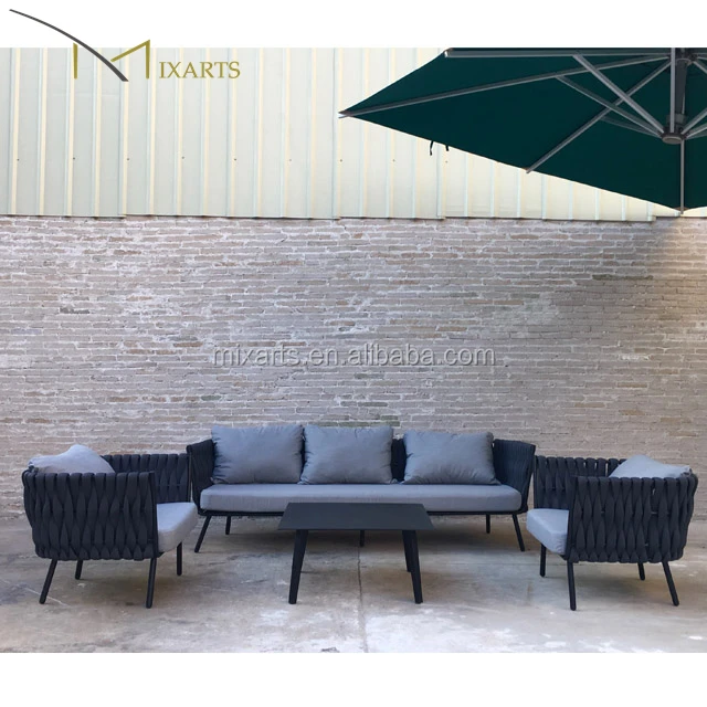 Outdoor Hotel Furniture Garden Furniture Outdoor Rope Sofa Furniture