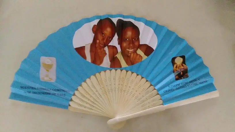personalized folding fan