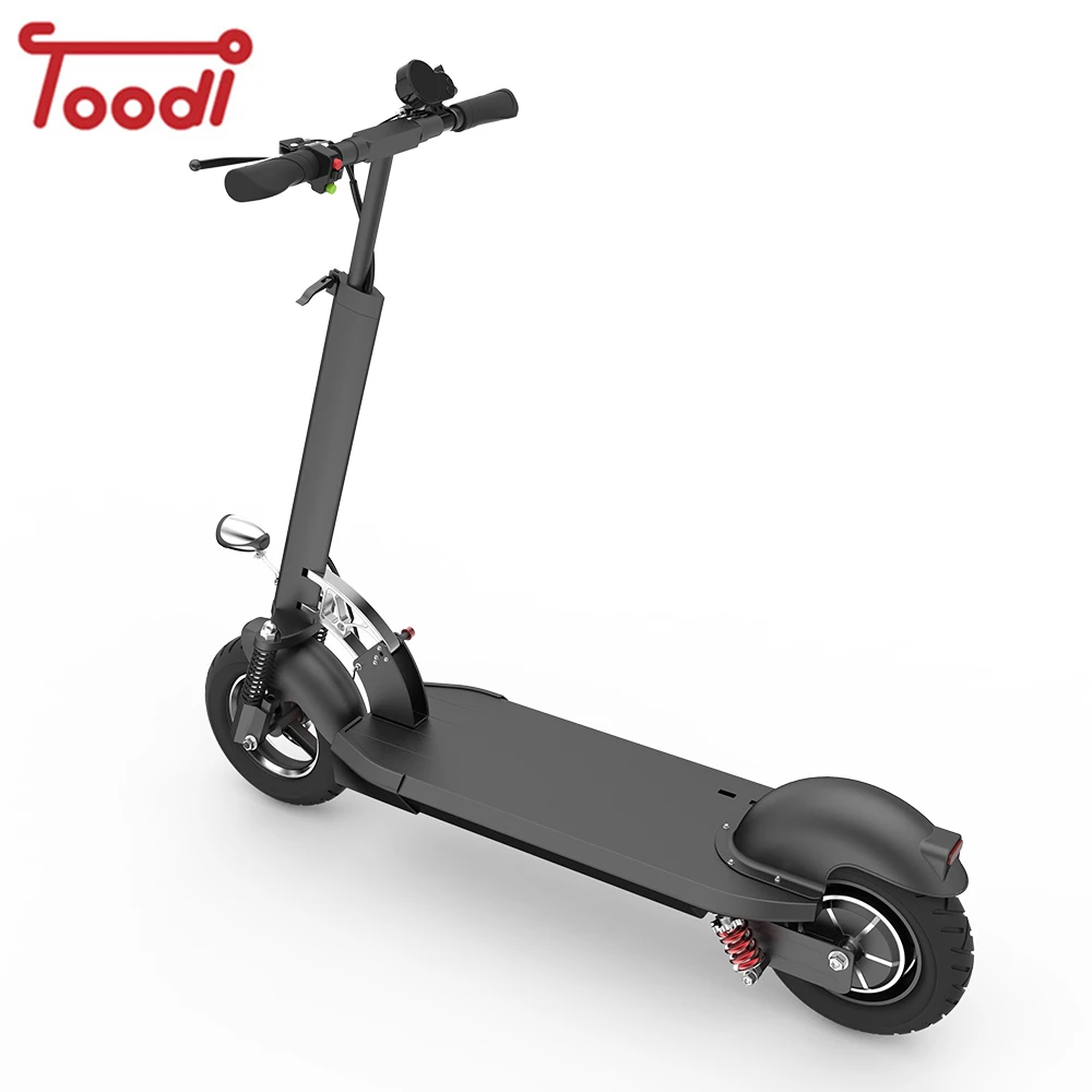 

European warehouse 48v25ah 1000w foldable electric scooter easy bike, Black white