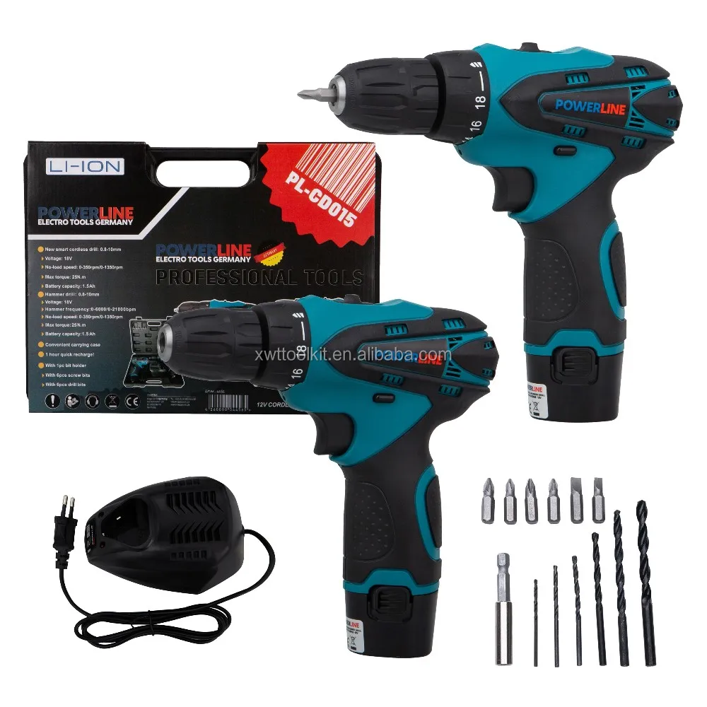 Stock Sale Electric Tool Set Cordless Drill Kit With Best Quality Send