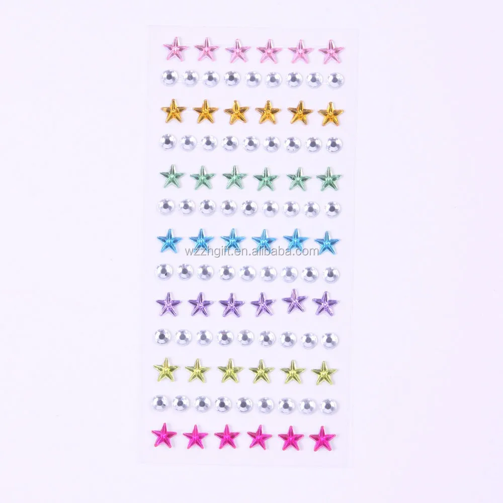 Fivepointed Star Sticker,Gem Crystal Sticker,Diamond Sticker Buy