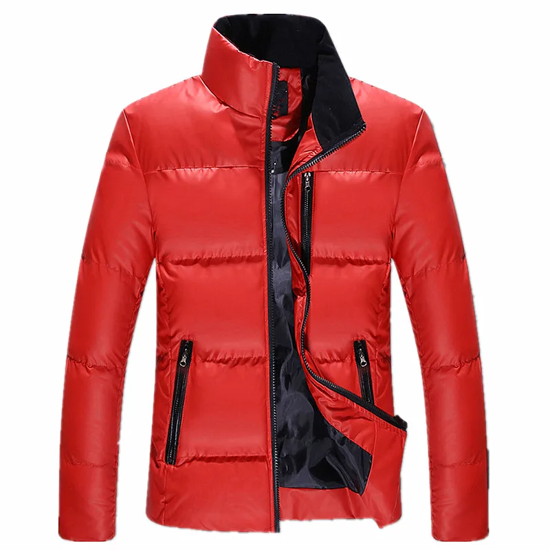

Thick Warm Stand Collar Cheap Padded Parka Men Winter Garment Coats, Any panton color