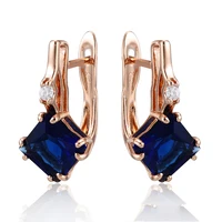 

W-20026 xuping elegant rose gold Costume women fashion earring, ladies jewelry