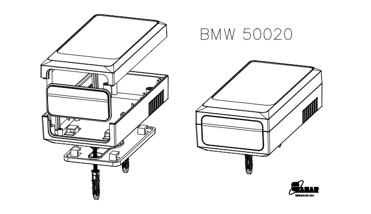Wall Mounting Plastic Cable Connecting Box 125*67*40 mm Junction Enclosure