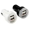 colorful universal 5v 1a mini double usb dual 2 port car mobile charger for iphone