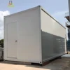 2016 Earthquake Proof container house mobile home chassis for construction site living prefabricate