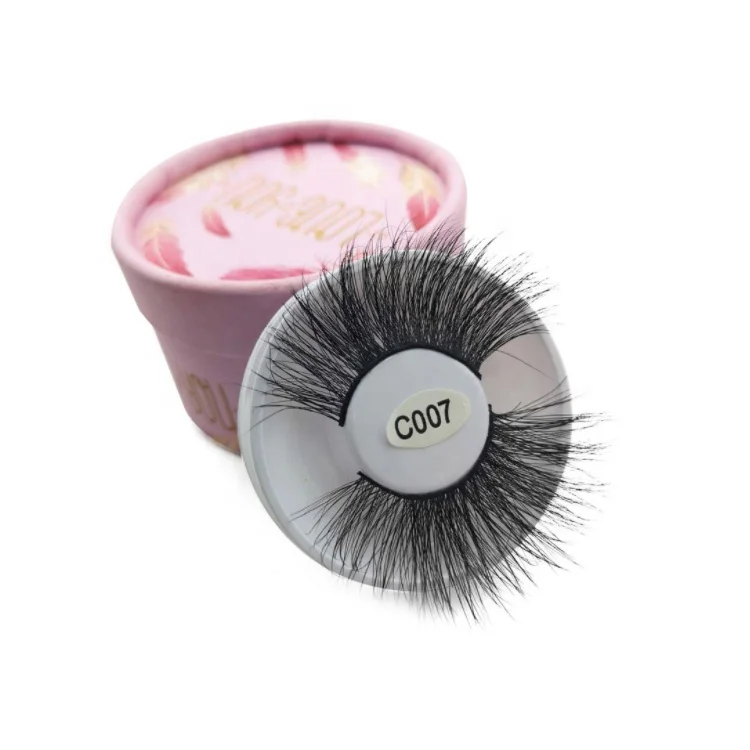 

5D Mink fur eyelashes 25mm Wholesale mink eyelashes extra long eyelashes mink fur vendor, Black