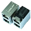 HR872148H 0843-2B1T-Y1-F 0879-2G1R-Y6 1000 Base-T with Leds Modular RJ45 Connections