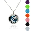 chain locket aromatherapy necklace diffuser pendant