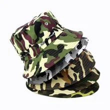 Casual Fishing Bucket Hat For Men Women Flat Bob Boonie Hunting Summer Style Panama Outdoor Hiking Sun Cap