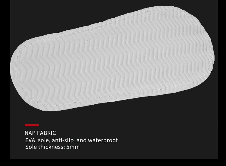 Wholesale 5 star hotels white custom washable disposable hotel slippers