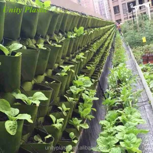 Outdoor Felt Vertical Garden Grow Bags Planter Bag Outdoor Felt Vertical Garden Grow Bags Planter Bag