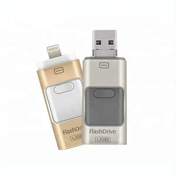 Wholesale promotion gift OTG 3 in 1 USB 2.0 USB 3.0 usb Flash Drive 64GB - ANKUX.COM