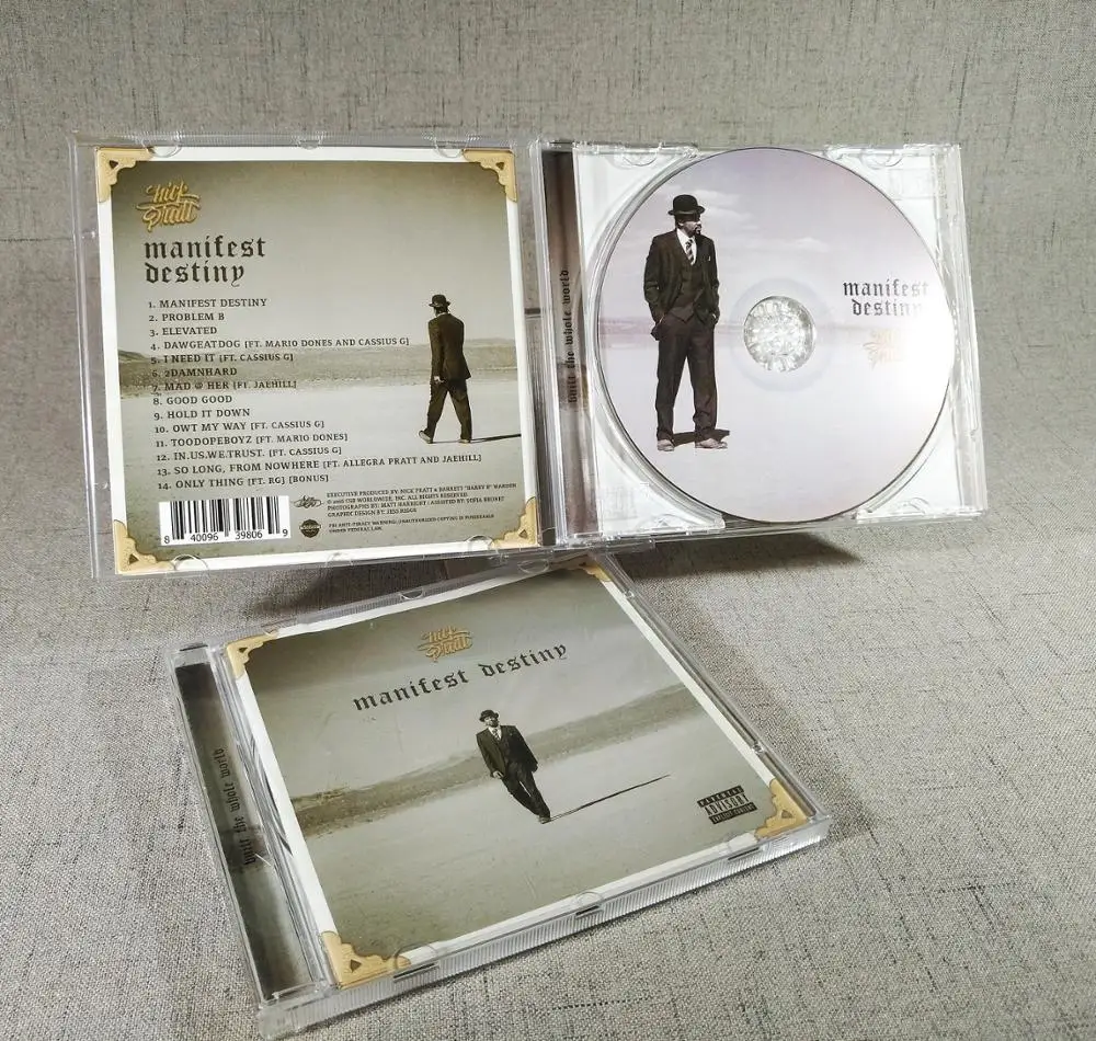 CD pressing Replication Duplication with Jewel Case