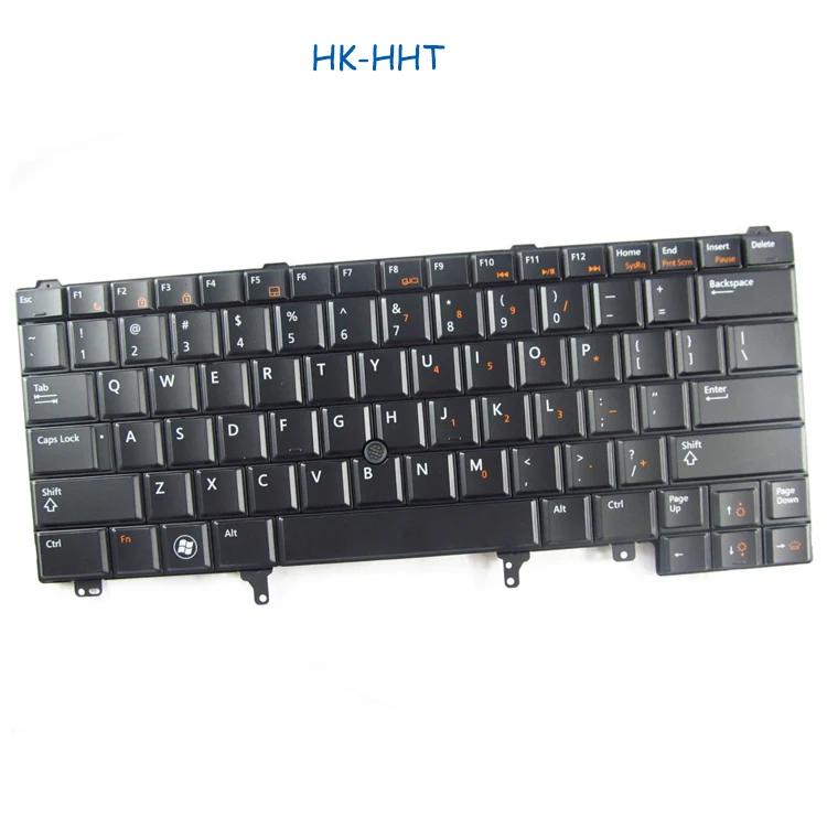 

HK-HHT New laptop keyboard for Dell latitude E6420 E6430 E6320 E6220 keyboard US backlight pointer