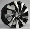 After market car wheels 13 14 15 inch ally rims made balck machine