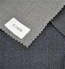 english selvage light grey color bird's eye style wool and polyester blend fabric for woman suit 2017