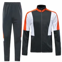 

New gray tracksuit plain training wear mens women blank jogging suits