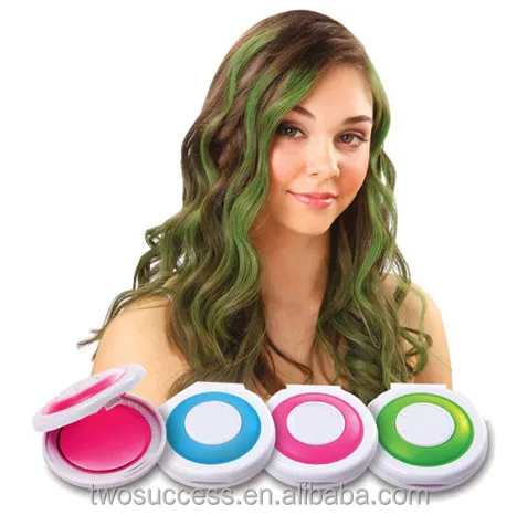 

Cosplay Environmental Friendly Round Temporary Colorful Hair Dye Chalk/Disposable Non-toxic Hair Chalk Pen/Colorful Hair Chalk, As the picture show